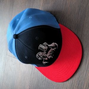Samuel Adams Fitted Size M/L Blue, Red and White Hat